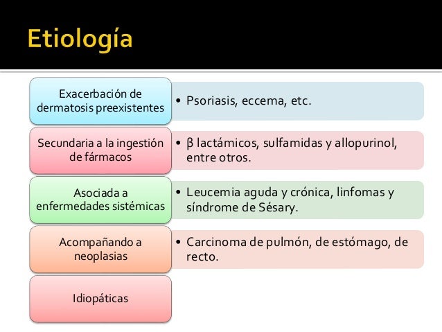 eritrodermia fisiopatologia